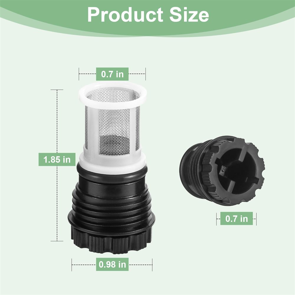 Custom Tankless Water Heater Filter Parts
